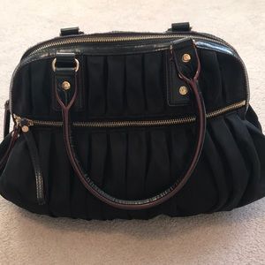 MZ Wallace Top Handle Pleated Bag